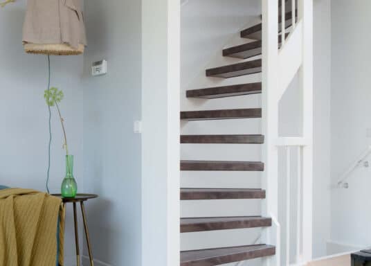 Open staircase renovation