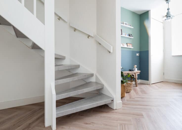 Traprenovatie betonlook