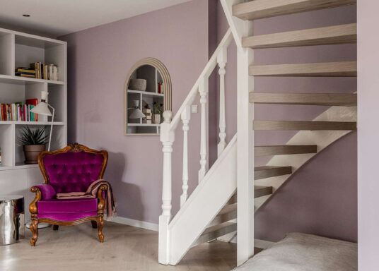 Open staircase renovation
