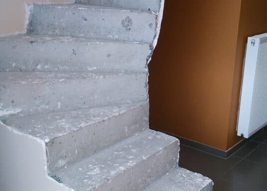 Betonnen trap renoveren