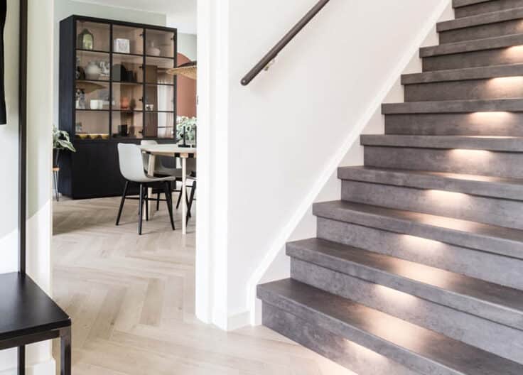 Traprenovatie betonlook