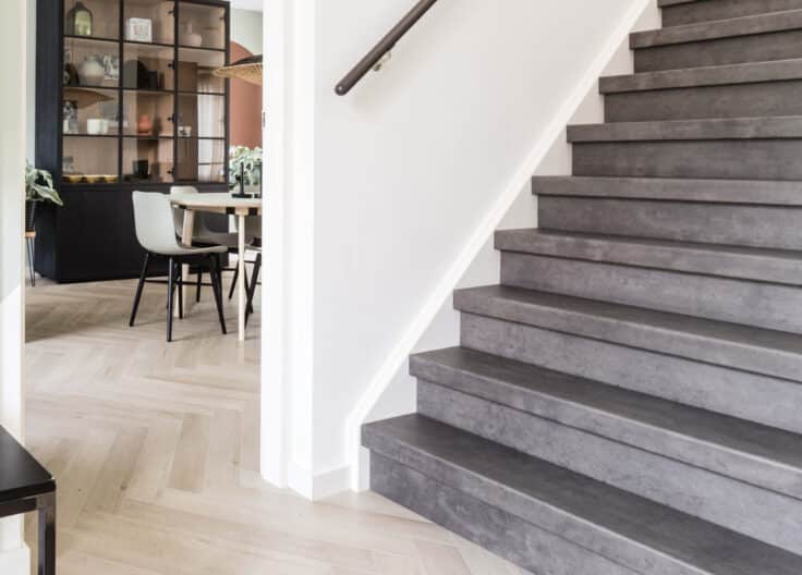 Traprenovatie betonlook