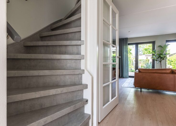 Traprenovatie betonlook