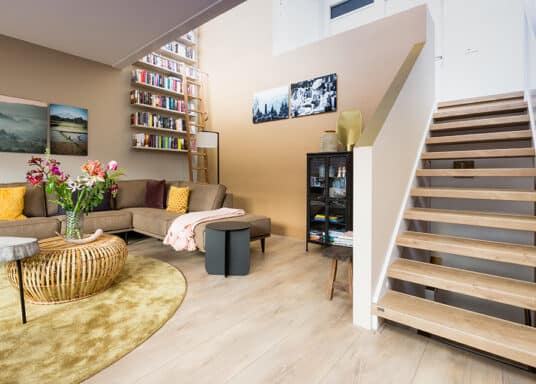 Open staircase renovation