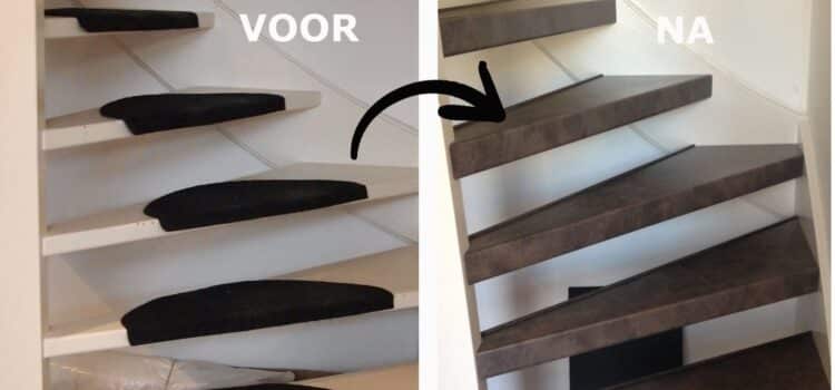 Zeg trapmatten vaarwel en ga voor een totaalrenovatie van je trap