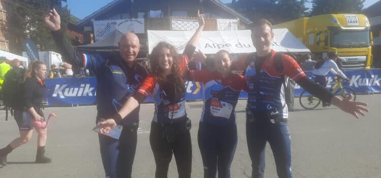 Familie Steyvers loopt de Alpe d’HuZes