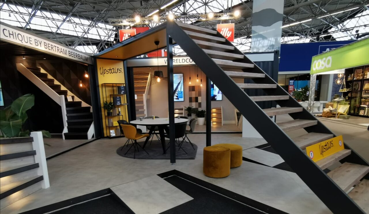 Upstairs op de Cocoon & vtwonen beurs in Brussel