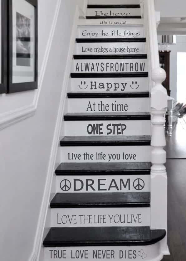 Text Treppe