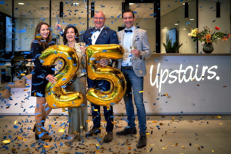 Hoera! Upstairs bestaat 25 jaar!