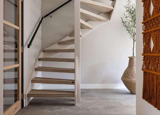 Houten trapbekleding