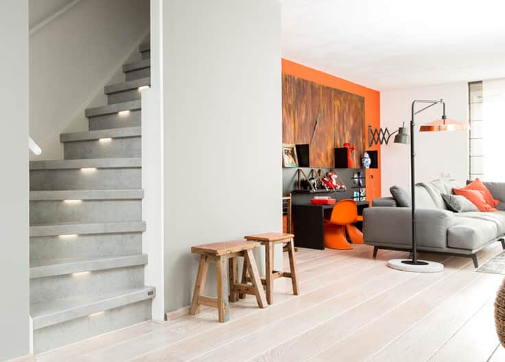 Traprenovatie betonlook