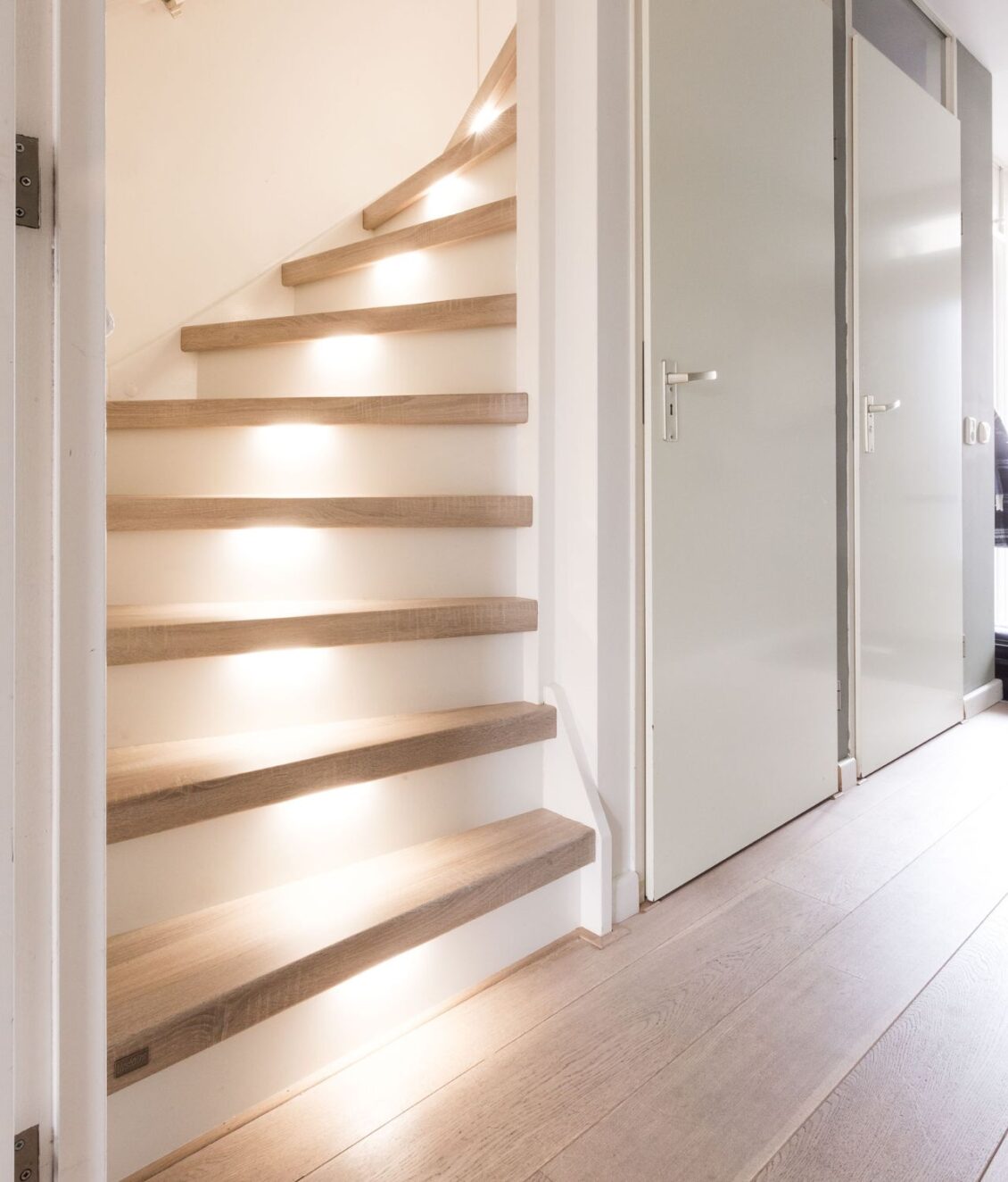 Houten trapbekleding