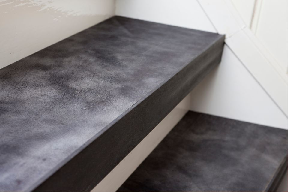 Leren trapbekleding