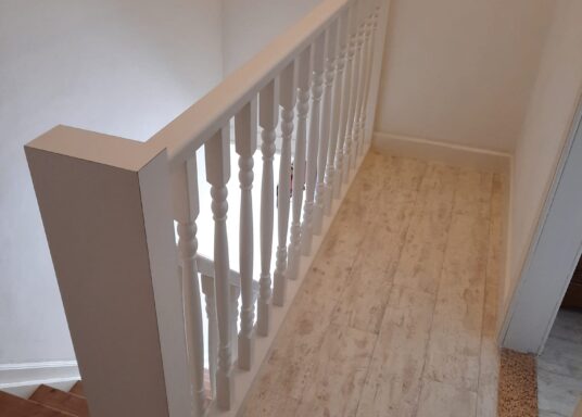 Trapleuningen en balustrades