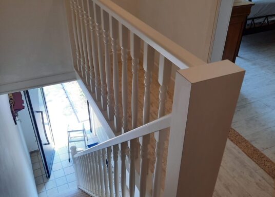 Trapleuningen en balustrades