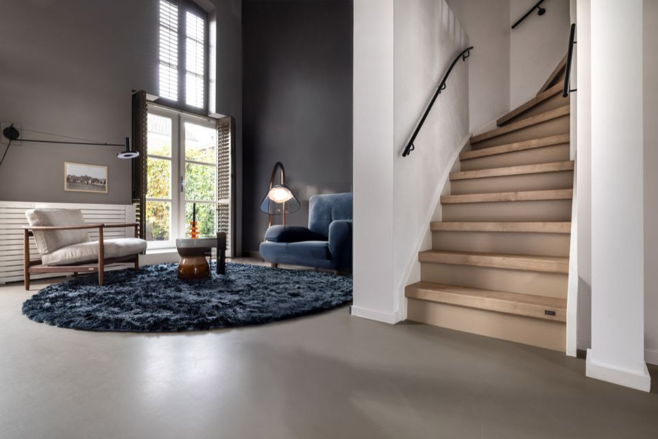 Houten trapbekleding