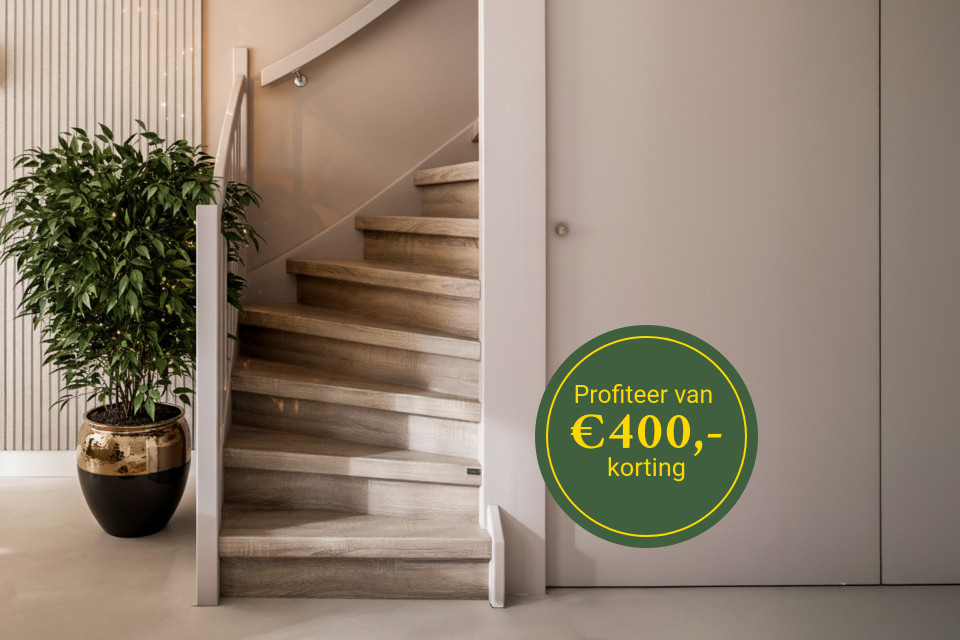 Traprenovatie – Actie van de maand