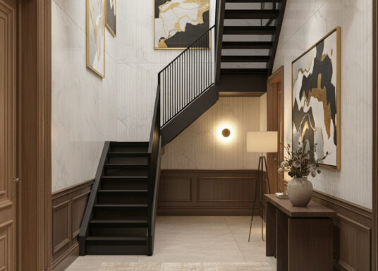 Trapleuningen en balustrades