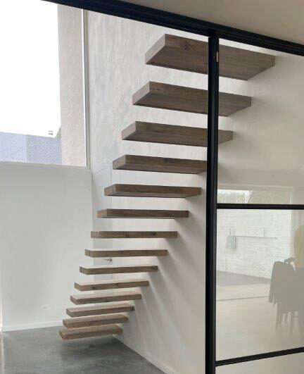 Zwevende Trap Bekleden