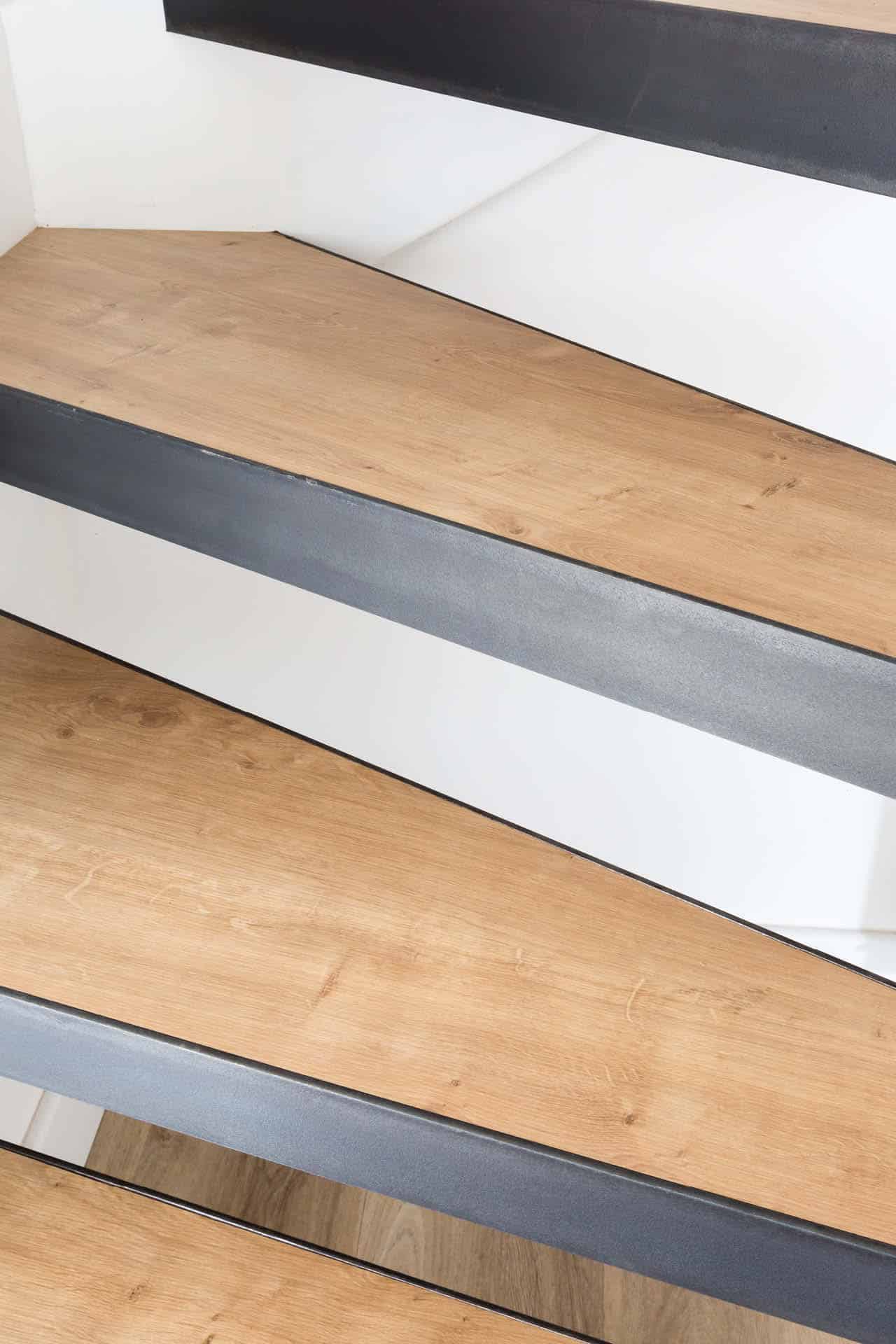 Upstairstraprenovatie Traponderdelen Open Trap Steeltwist Mountain Oak Detail Trede