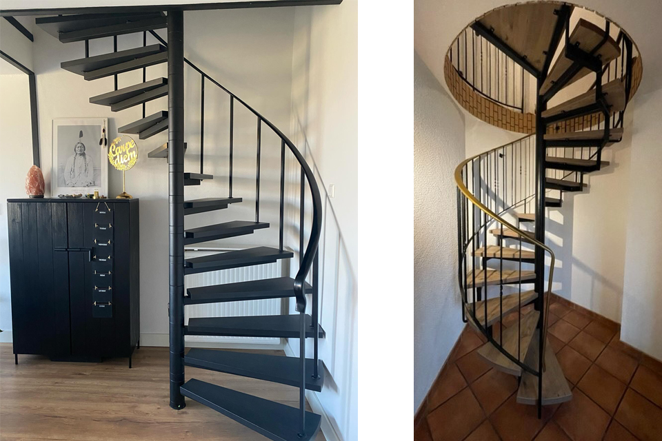 Wenteltrap De Oplossing Voor In Een Kleine Ruimte